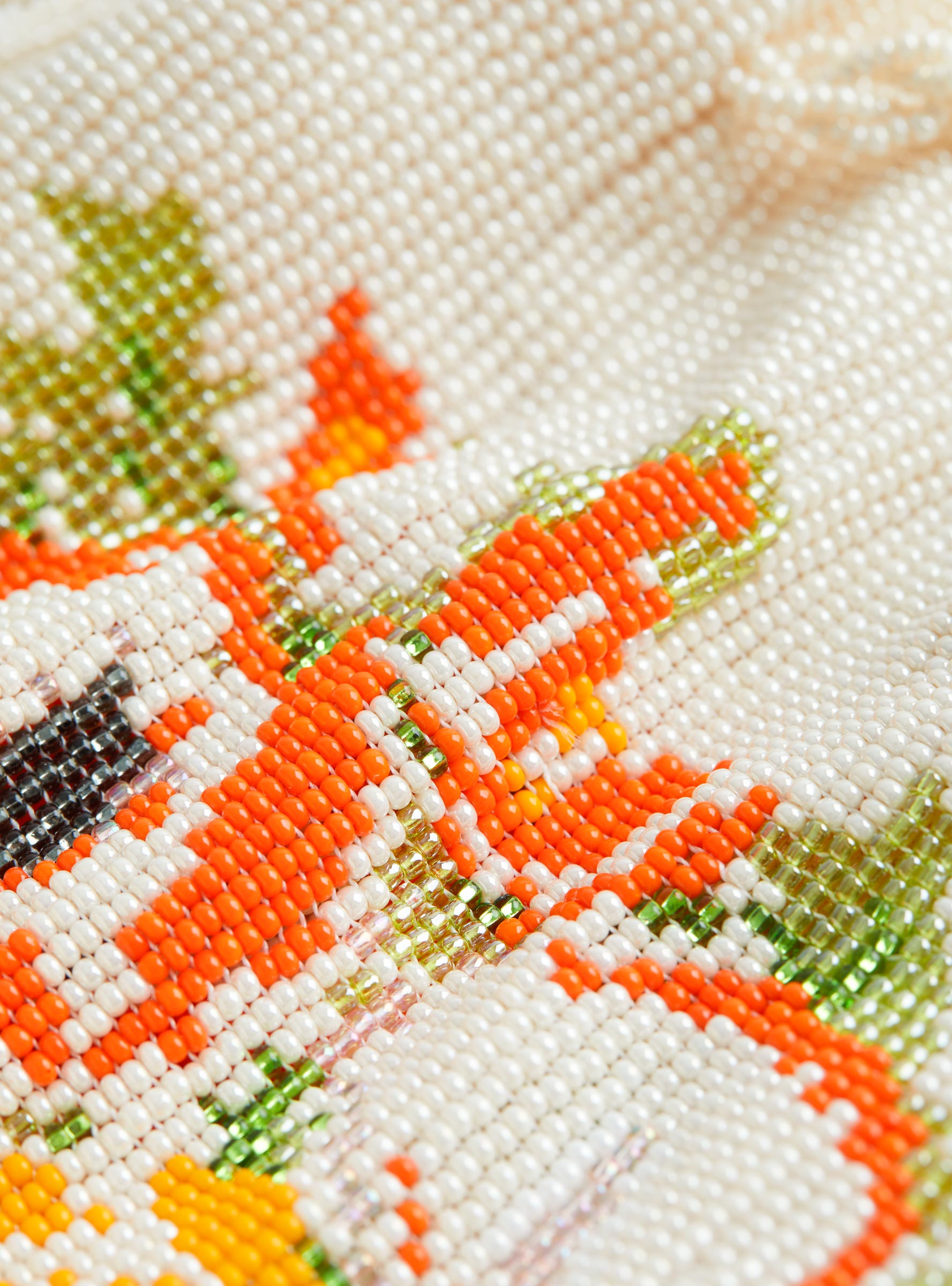 Bouquet Pouch MultiMultiPura Utz (bead detail) at Couverture & The Garbstore