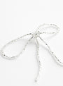 Sad Bow Ear Stick SilverSilverPura Utz (bead detail) at Couverture & The Garbstore