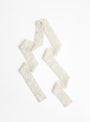 Lace Tie CreamCreamPura Utz (untied view) at Couverture & The Garbstore