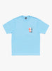 Tall Dice Tee-Sky Blue-Stussy (front) at Couverture & The Garbstore
