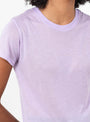 Tee Shirt One PurpleOne PurpleBASE (model detail) at Couverture & The Garbstore