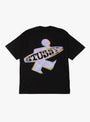 Dot Surf Tee Black-Black-Stussy (back) at Couverture & The Garbstore
