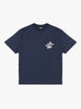 Dot Surf Tee Navy-Navy-Stussy (front) at Couverture & The Garbstore