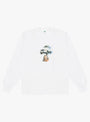 Newcraft LS Shirt-White-B.EAUTIFUL front at Couverture & The Garbstore