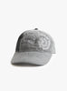 B-Turn Low Profile Hat-Washed Black & White-B.EAUTIFUL front view at Couverture & The Garbstore