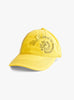 B-Turn-Low-Profile-Hat-Washed-Yellow-&-Black-B.EAUTIFUL-front-view at Couverture & The Garbstore