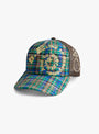 Bi-Foam-Trucker-Cap-Highland-Tartan-&-Brown-B.EAUTIFUL-front-view at Couverture & The Garbstore