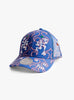 Biyu-Cap-Washed-White-Flame-&-Blue-White-Flame-&-Blue-B.EAUTIFUL-front-view at Couverture & The Garbstore