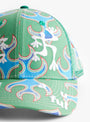 Biyu Cap Washed Blue Flame & Green-Blue Flame & Green-B.EAUTIFUL close up at Couverture & The Garbstore