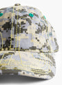 Vapor-6-Panel-Cap-Mojave-Digicamo-&-Yellow-B.EAUTIFUL-close-up at Couverture & The Garbstore