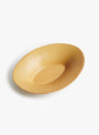 Forma Oval Bowl-Tan-Jiseungmin ceramics(top view) at Couverture & The Garbstore