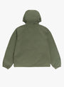 Lightweight Hooded Jacket-Olive-Stussy (back) at Couverture & The Garbstore