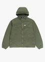Lightweight Hooded Jacket-Olive-Stussy (front) at Couverture & The Garbstore