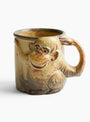 Monkey Mug M38 Beige KASHIWA_Close_Up at Couverture & The Garbstore