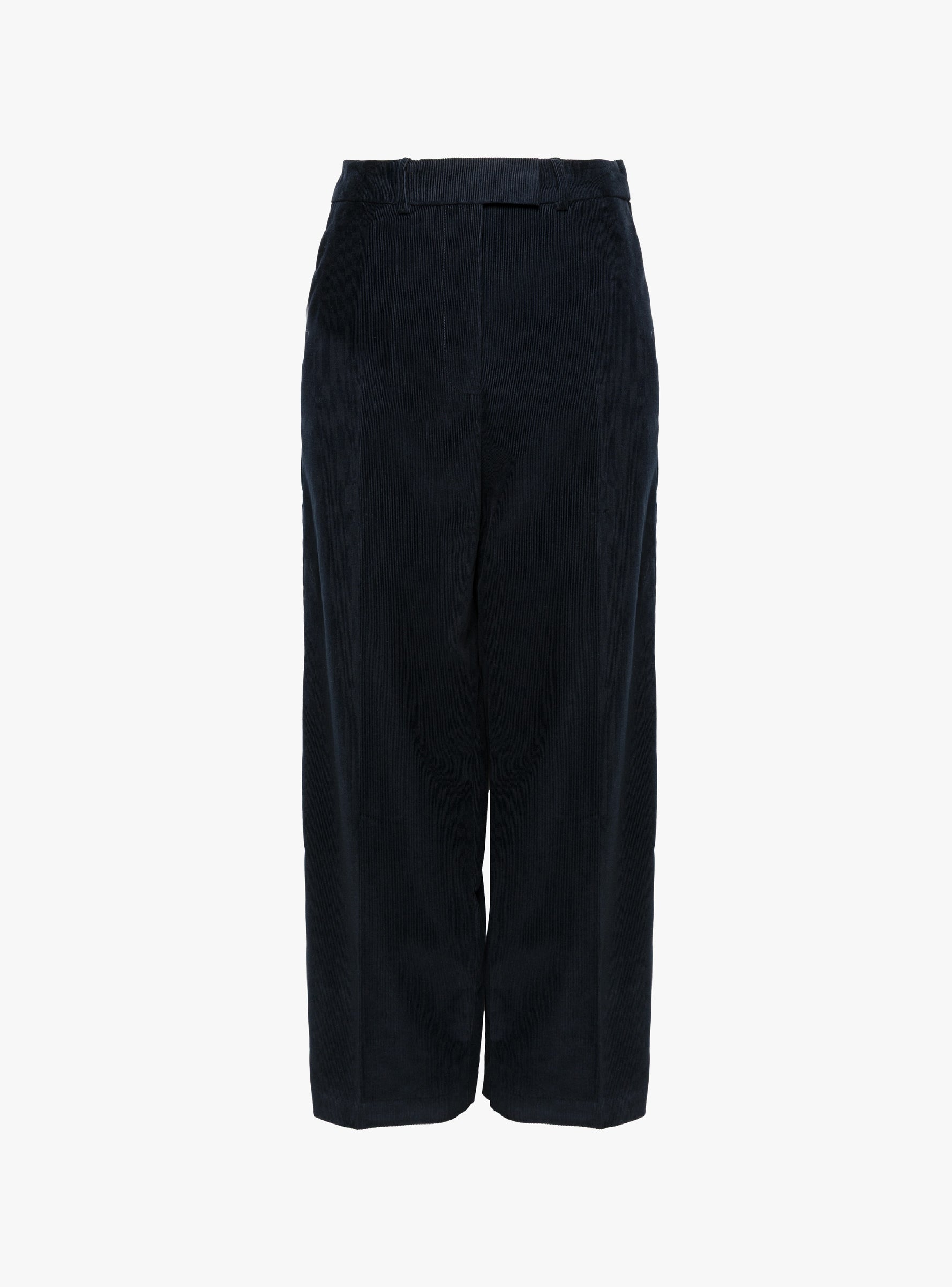 Low Rise Corduroy Pants NavyNavyCORDERA (ghost front) at Couverture & The Garbstore