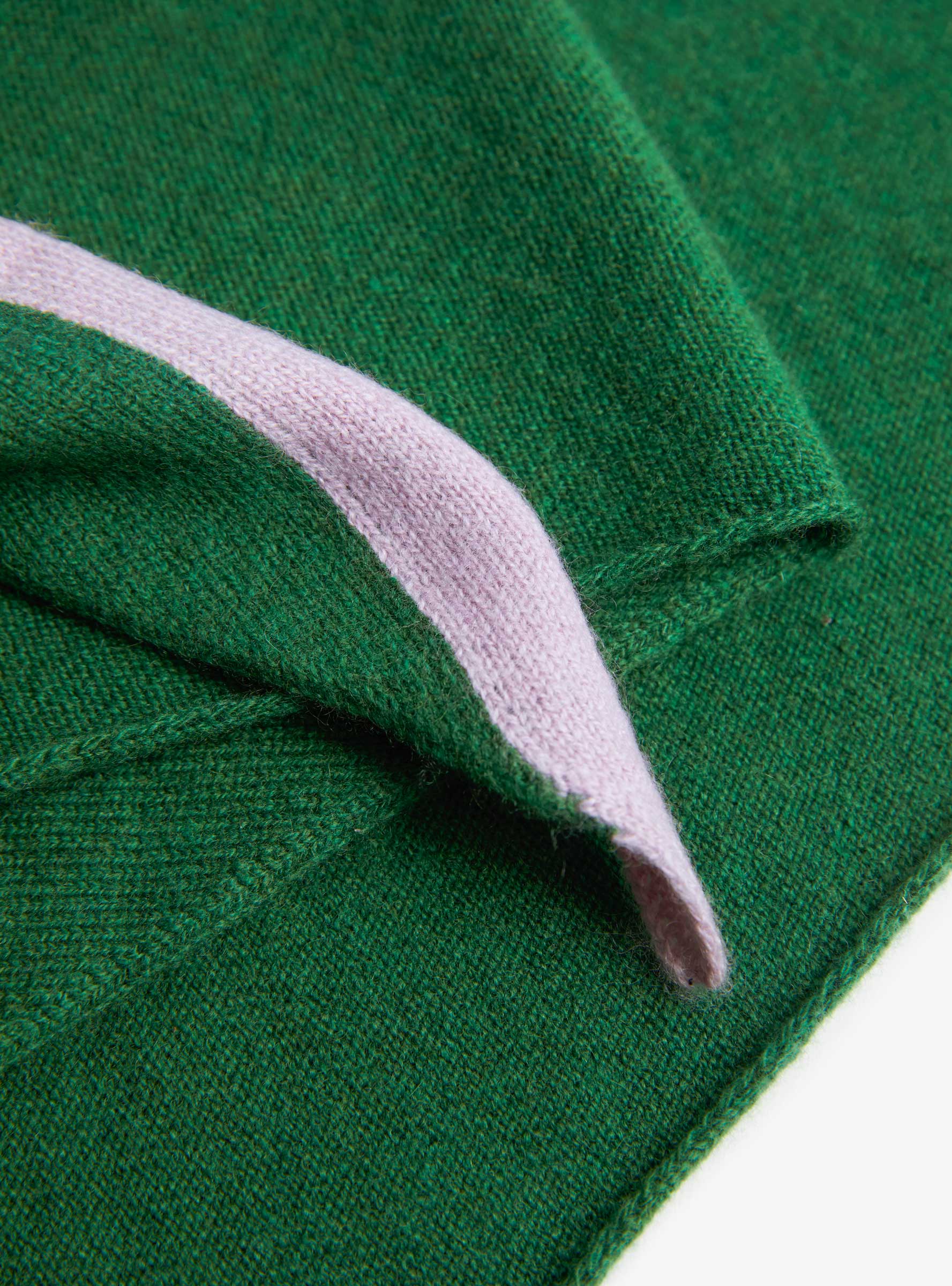 Triangle Scarf Apple and CrushApple and CrushHIMALA (folden close up) at Couverture & The Garbstore