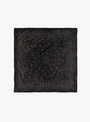 Classic 1423 Bandana Natural Charcoal Himalayan Cashmere -YETI (top view) at Couverture & The Garbstore