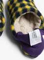Block Check × Pile Jacquard Purple Purple Merippa (close up) at Couverture & The Garbstore