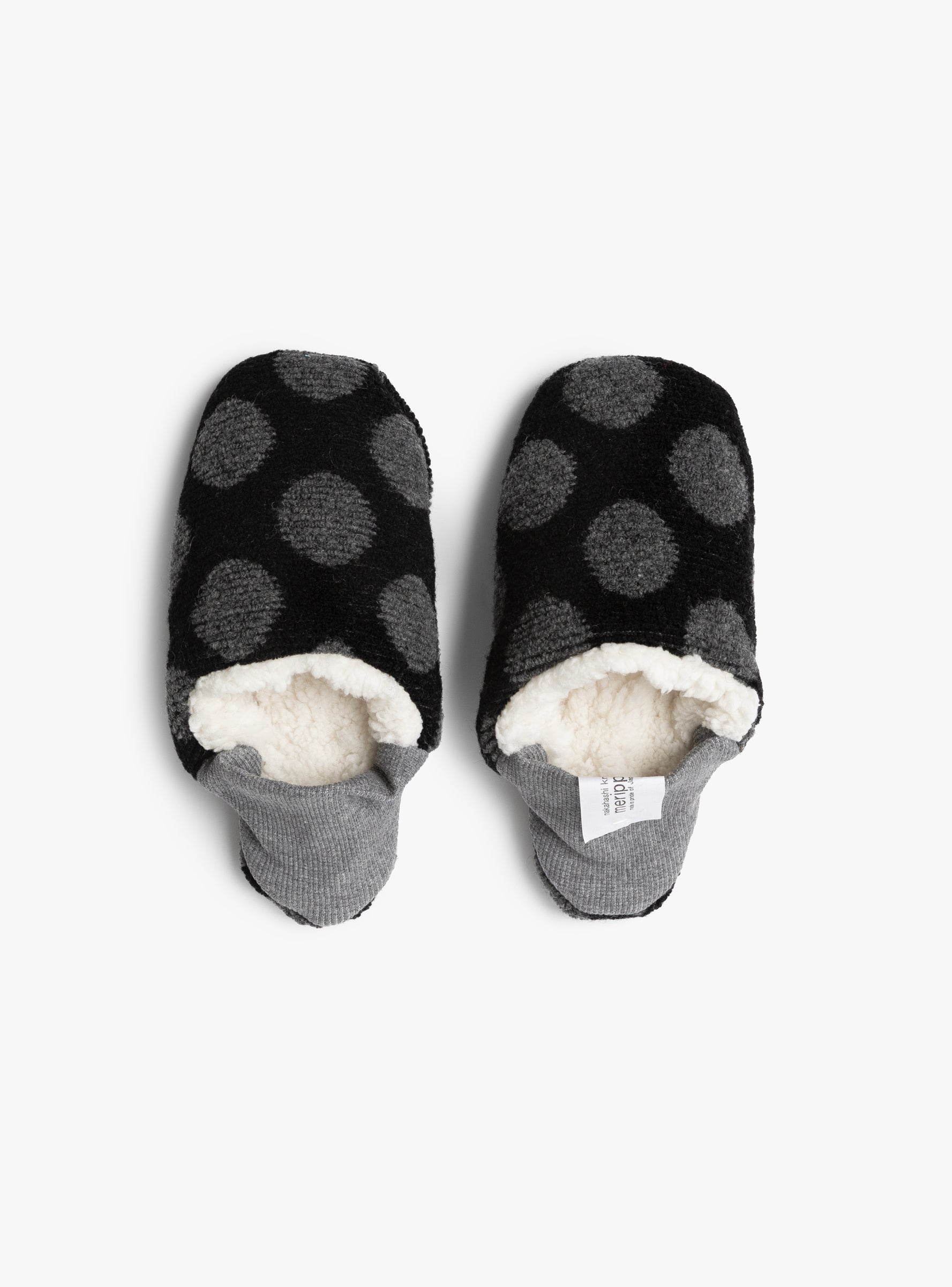 Dot Pile x Sheep Boa Grey Merippa (top view) at Couverture & The Garbstore