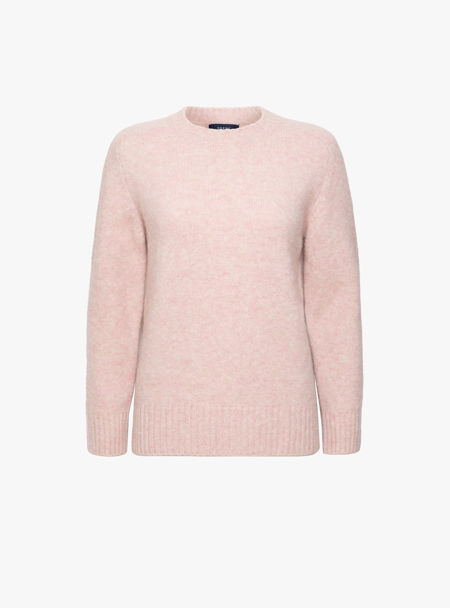 Envie Jumper Pale Pink Pale Pink SOEUR_Front_View at Couverture & The Garbstore