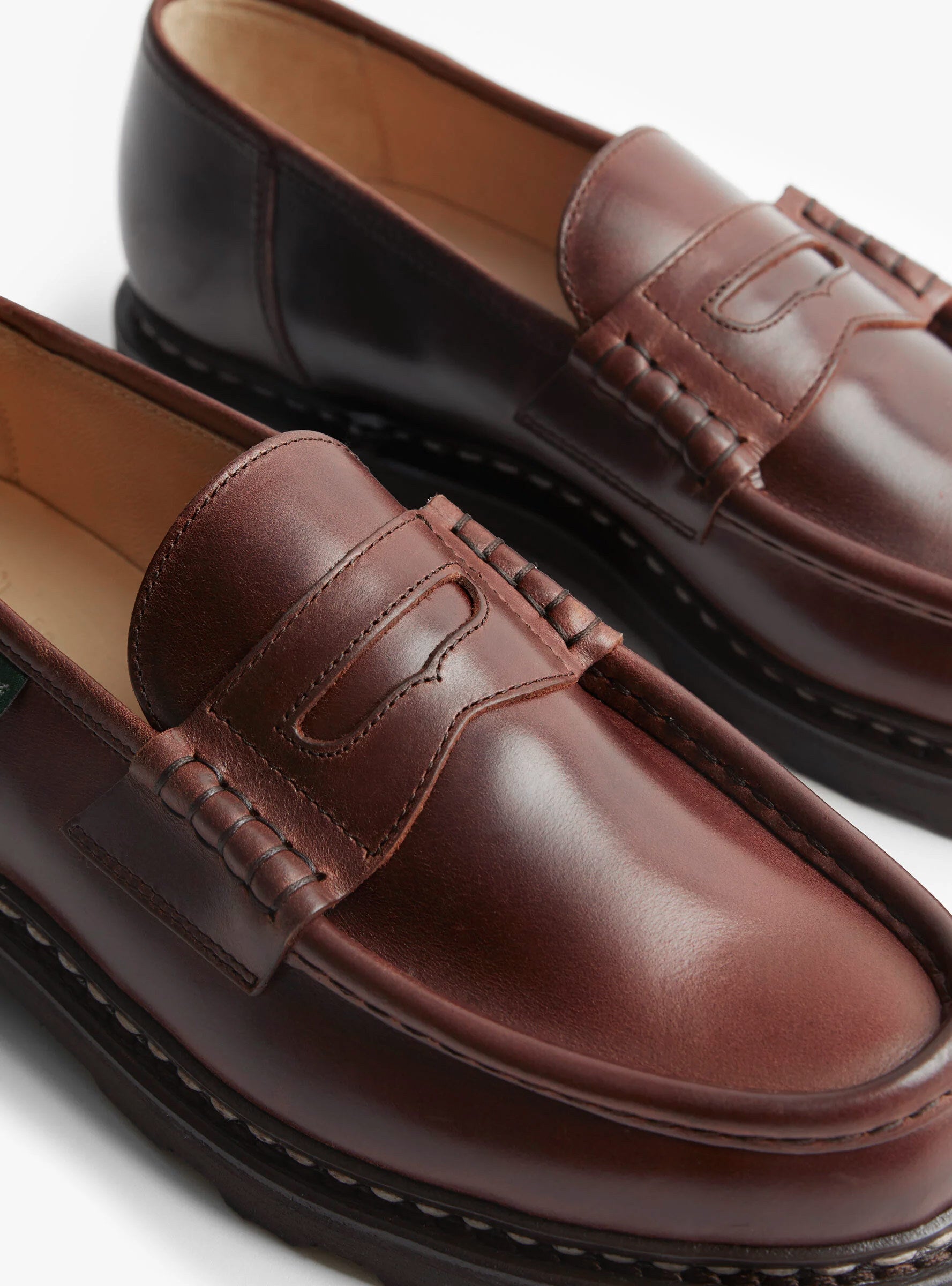 Reims_Shoe_Lisse_Ecorce_PARABOOT_strap_detail at Couverture & The Garbstore