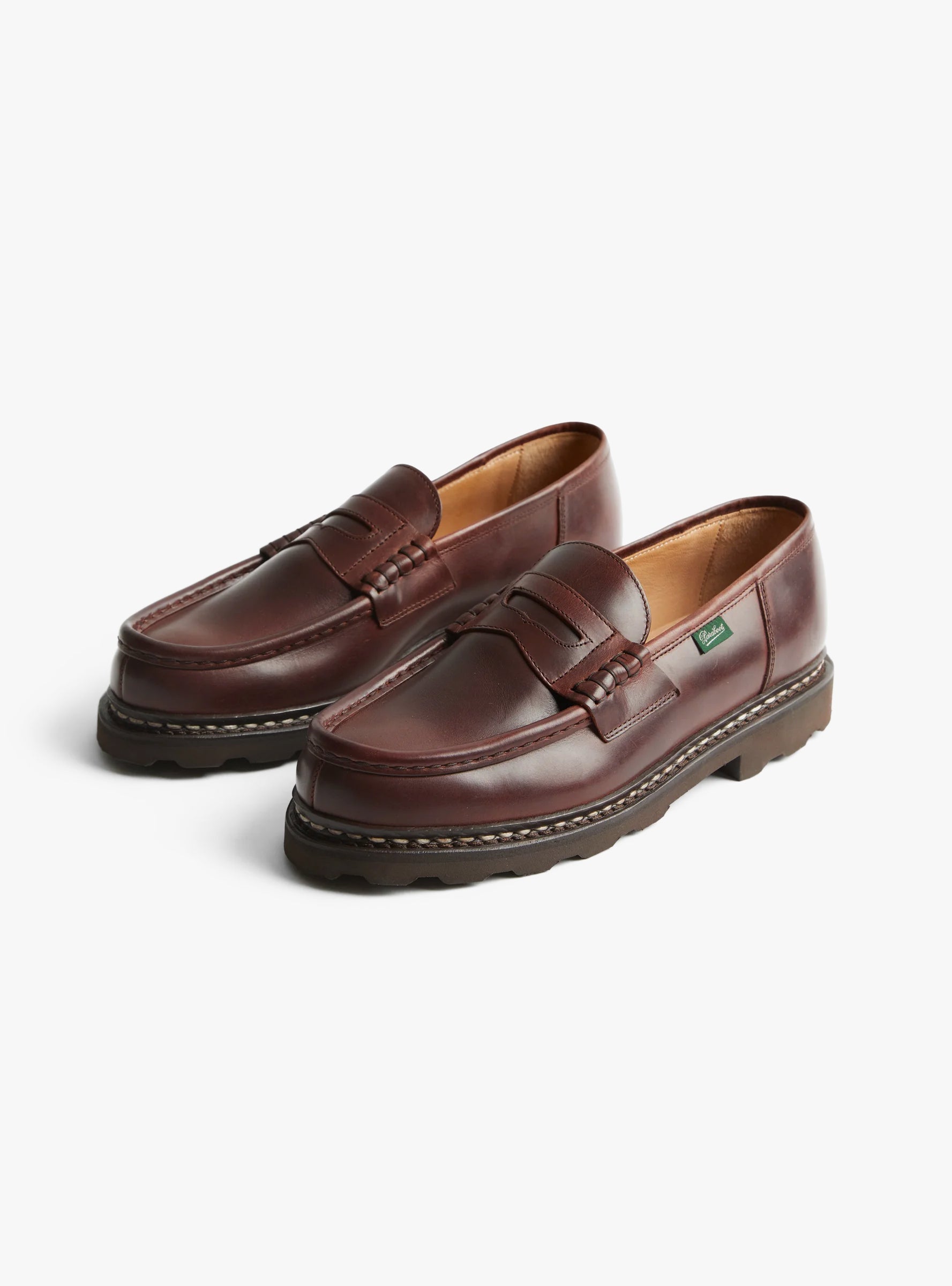 Reims_Shoe_Lisse_Ecorce_PARABOOT_three_quarter at Couverture & The Garbstore