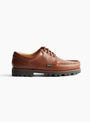 Thiers Shoe Fawn PARABOOT (side view) at Couverture & The Garbstore