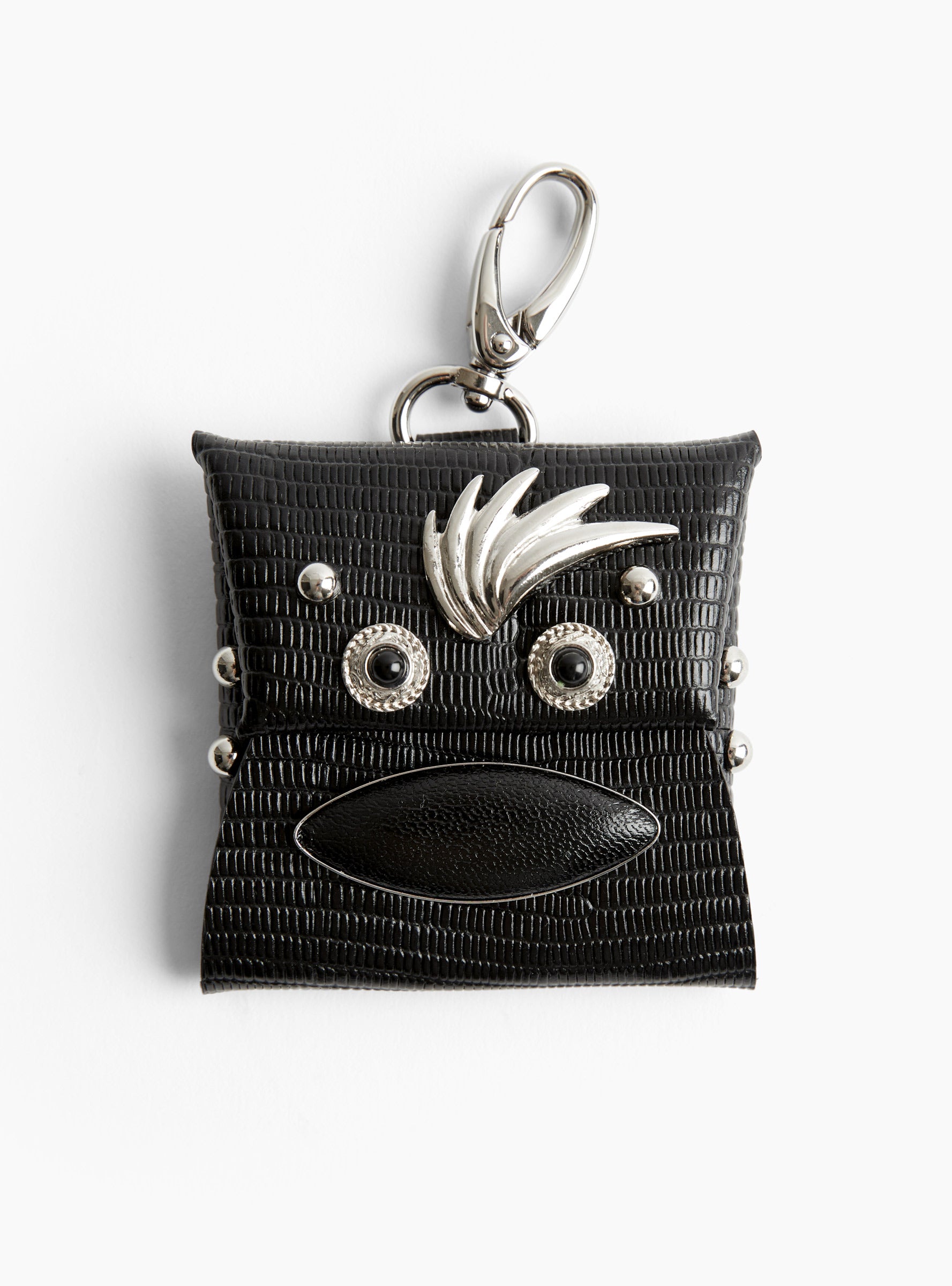 Pouch Charm Boo Black Black TOGA_Top_View at Couverture & The Garbstore