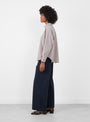 Camica Eolia Top Rafa Rafa LABO ART (model side) at Couverture & The Garbstore