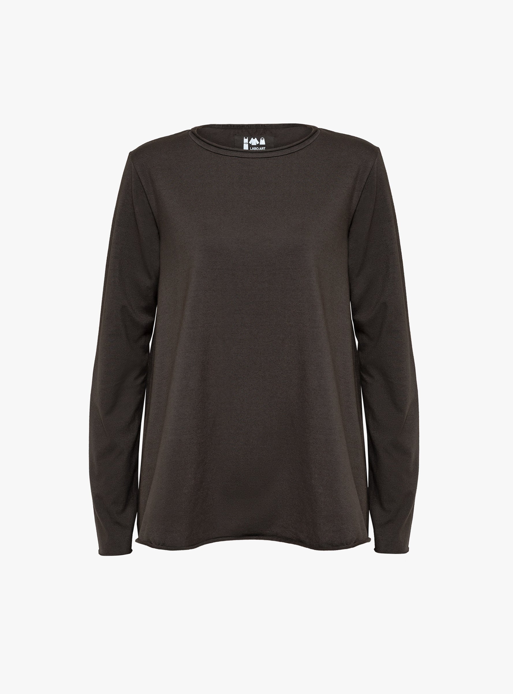 Maglia Jeppe T-Shirt Cacao Cacao LABO ART_Front_View at Couverture & The Garbstore