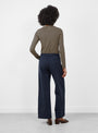 Panta Pandora Trousers Atlantic Atlantic LABO ART (model back) at Couverture & The Garbstore
