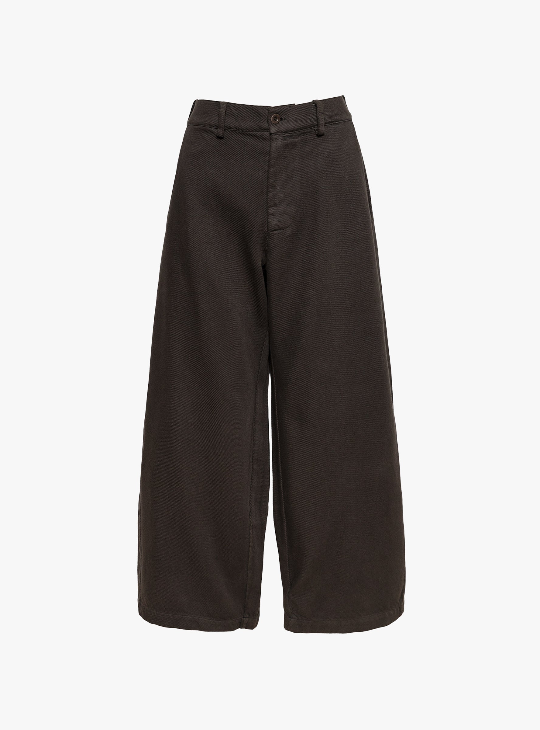 Panta Sbam Trousers Cacao Cacao LABO ART_Front_View at Couverture & The Garbstore