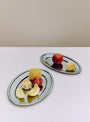 Essential Steel Oval Dish-Large stainless steel HAY_Lifestyle_Groupshot at Couverture & The Garbstore