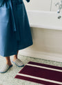 Waffle Slippers-Stripe dusty blue Dusty Blue HAY_Lifestyle at Couverture & The Garbstore