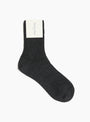 English Socks Dark Grey Dark Grey MARIA LA ROSA (Front) at Couverture & The Garbstore