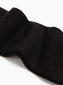 Urban Socks Dark Brown Dark Brown MARIA LA ROSA (Fabric Detail) at Couverture & The Garbstore