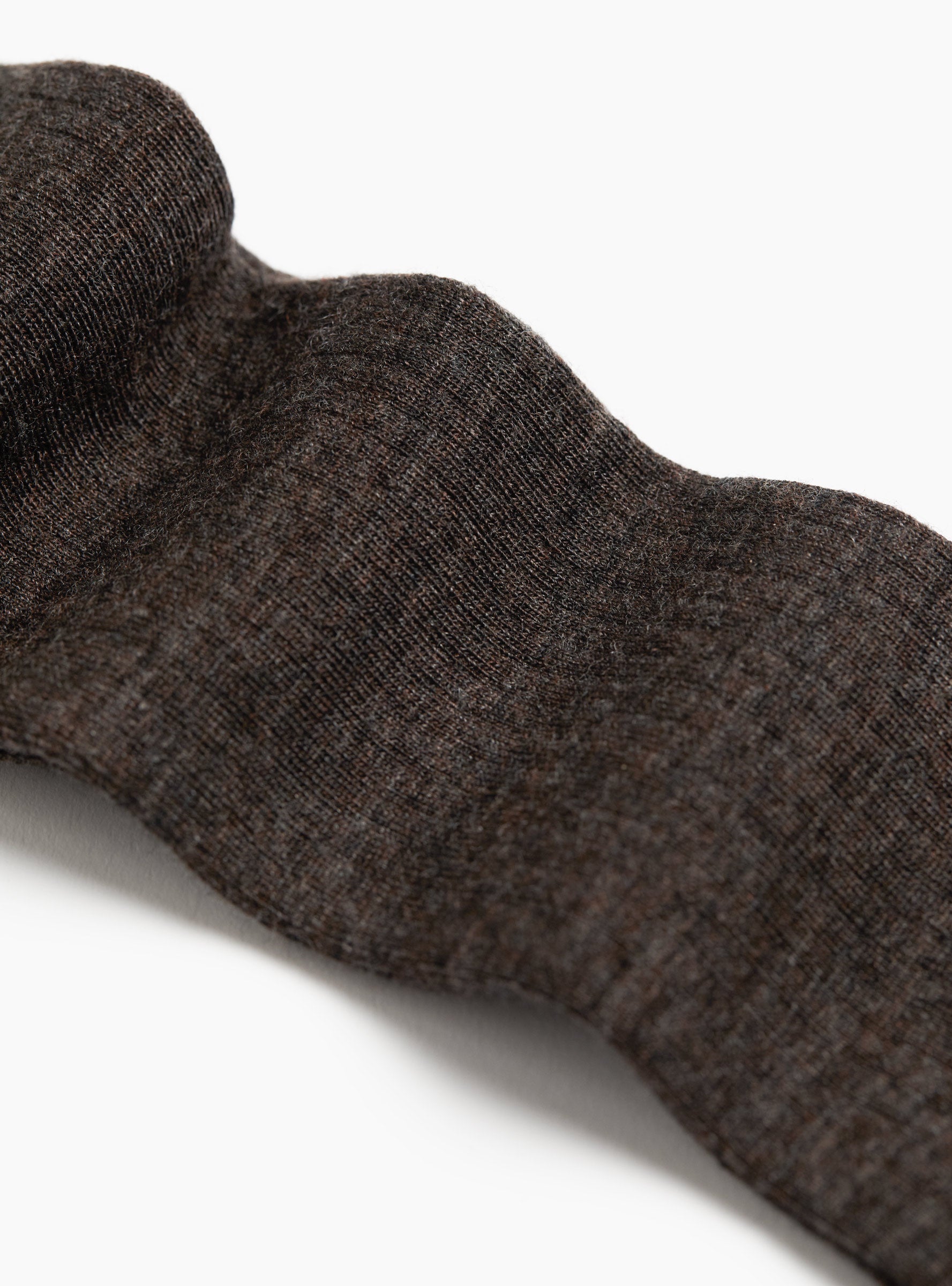 Urban Socks Brown Brown MARIA LA ROSA (Fabric Detail) at Couverture & The Garbstore