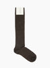 Urban Socks Brown Brown MARIA LA ROSA (Front) at Couverture & The Garbstore