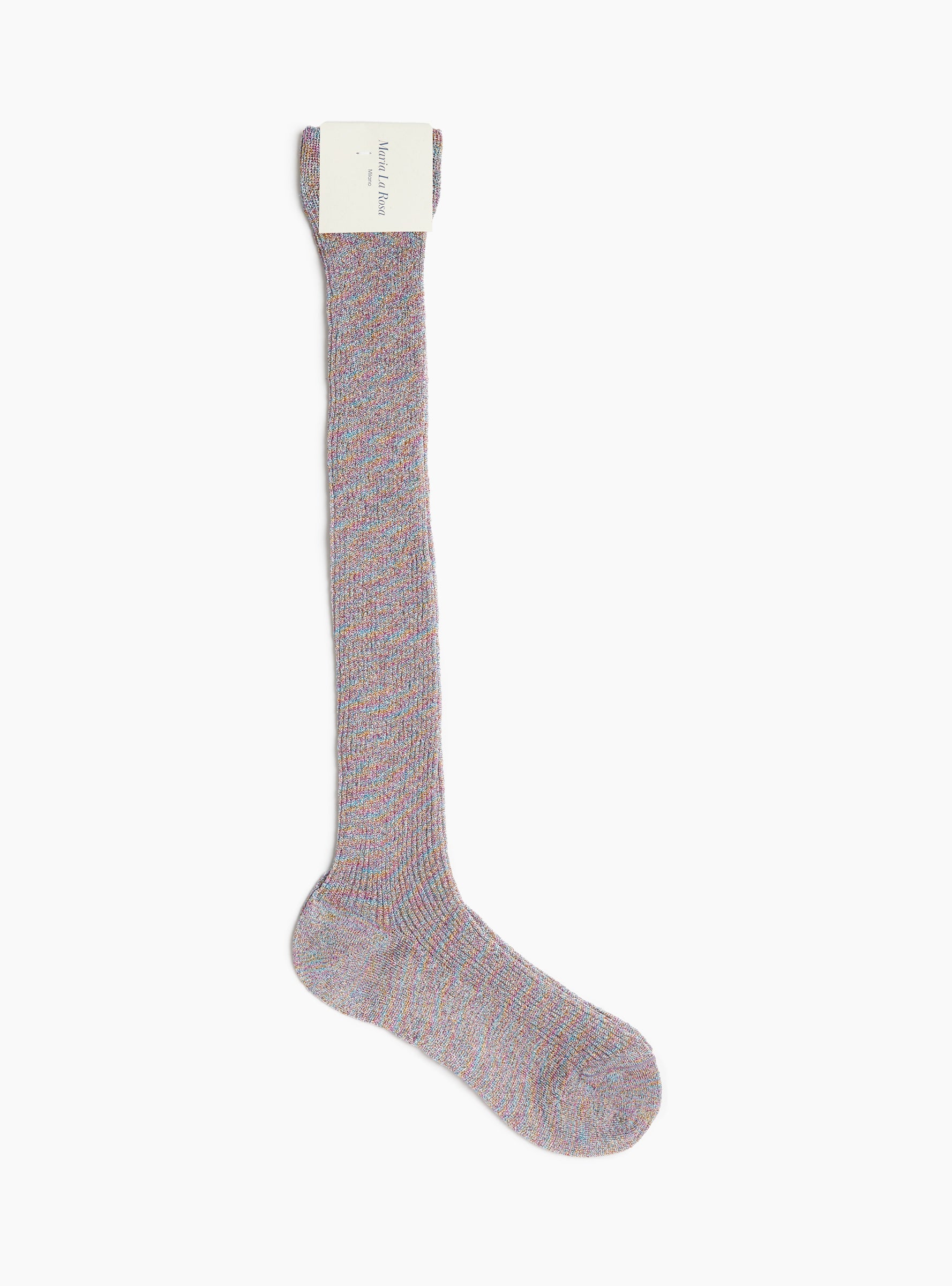 Glitter Socks Rainbow Rainbow MARIA LA ROSA (Front) at Couverture & The Garbstore