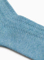 Love Socks Light Blue Light Blue MARIA LA ROSA (Fabric Detail) at Couverture & The Garbstore