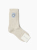 Lumiere Socks Narural Natural MARIA LA ROSA (Front) at Couverture & The Garbstore