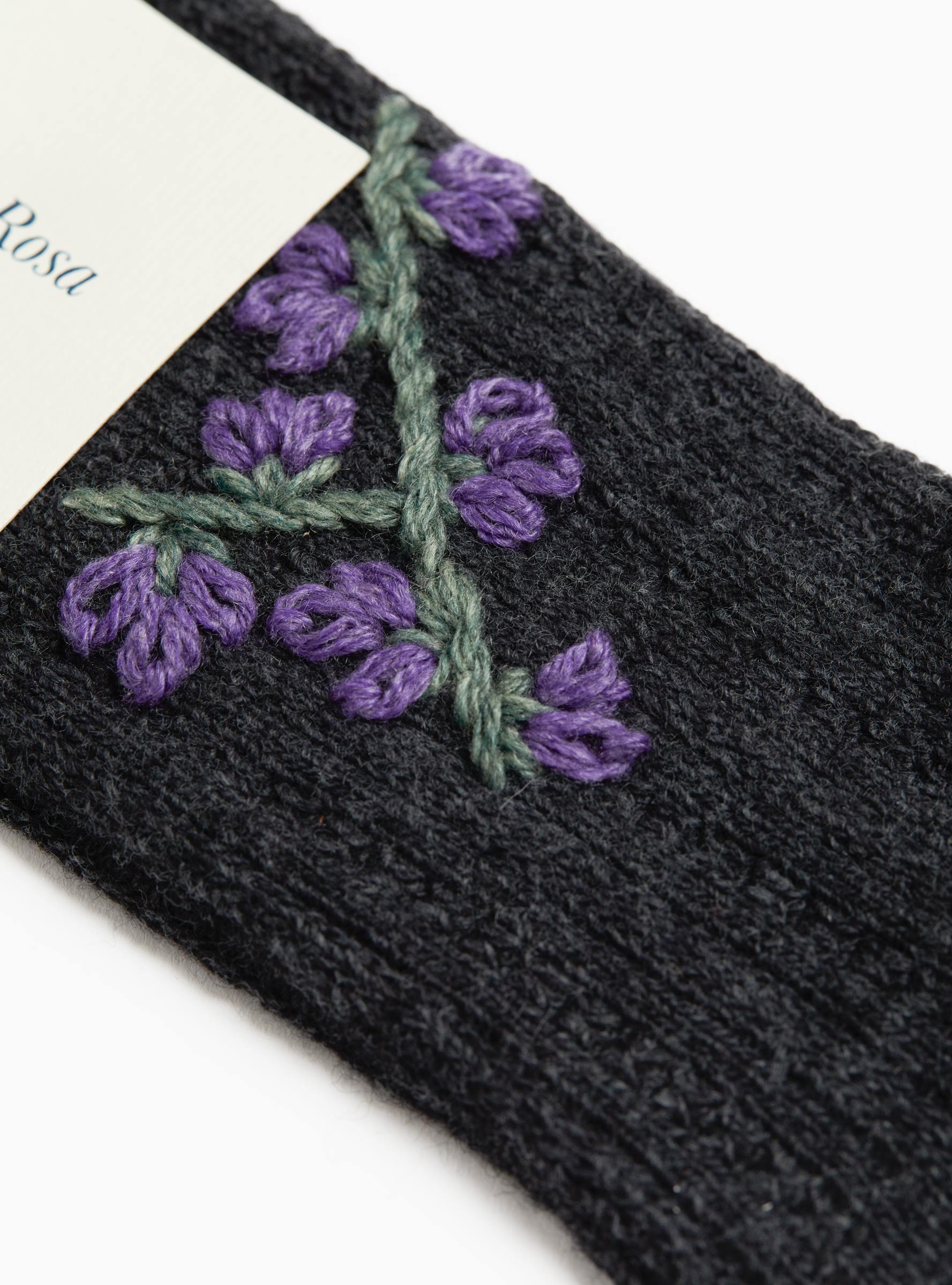 Chilly Socks Dark Grey Melange Dark Grey Melange MARIA LA ROSA (Fabric Detail) at Couverture & The Garbstore