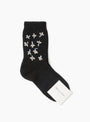 Aurea Socks Black Black MARIA LA ROSA (Front) at Couverture & The Garbstore