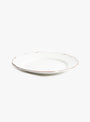 Trattoria Dinner plate 27.5cm White Vicolo (front view) at Couverture & The Garbstore
