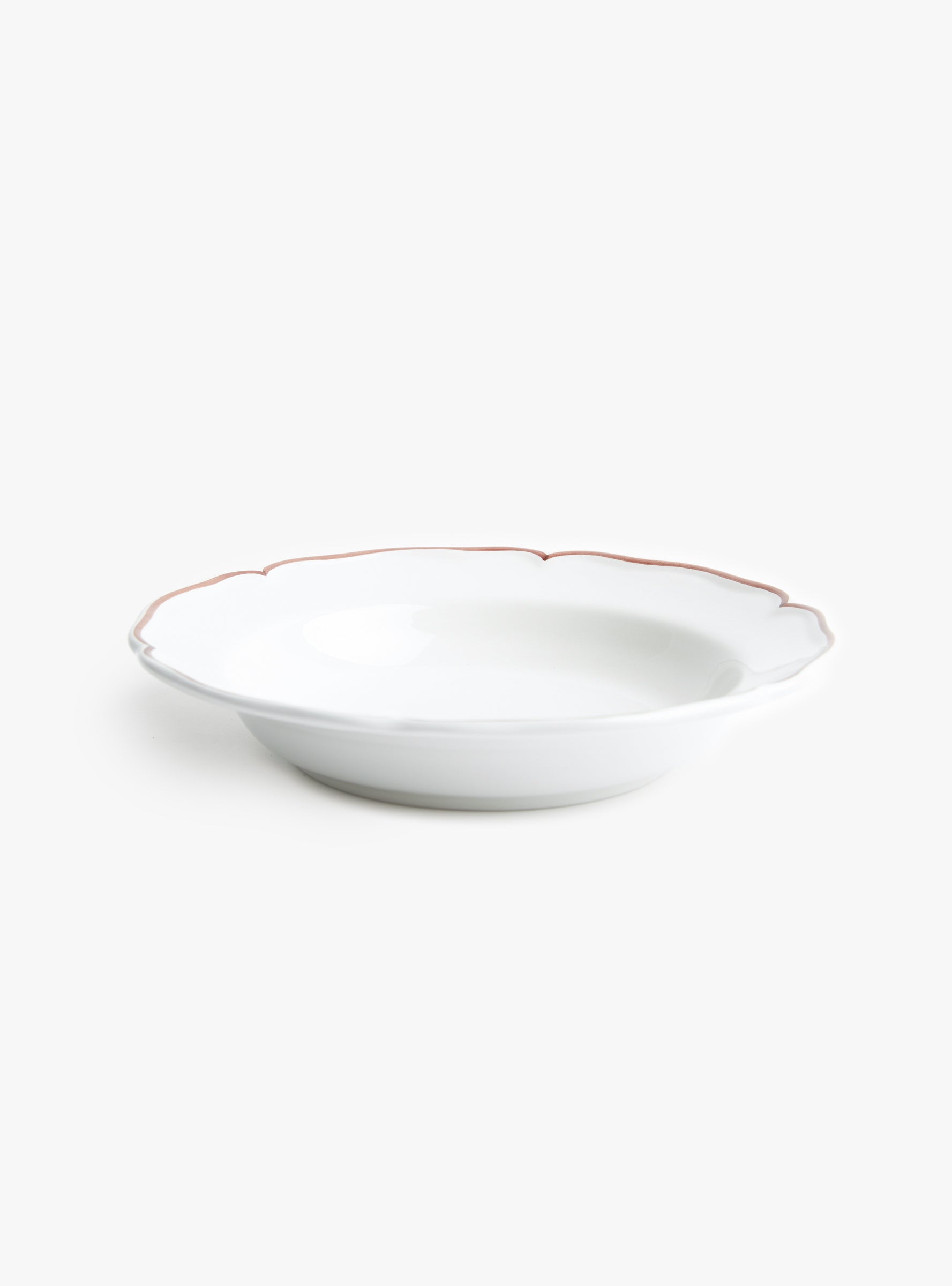 Trattoria Dinner bowl 23cm White Vicolo (front view) at Couverture & The Garbstore