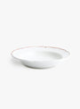 Trattoria Dinner bowl 23cm White Vicolo (front view) at Couverture & The Garbstore