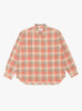 Made in Japan Grande Tab Shirt Red Check TDR (Front View) at Couverture & The Garbstore