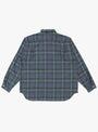 Made in Japan Grande Tab Shirt Blue Check TDR (Back) at Couverture & The Garbstore