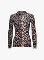 Cosme Shirt Leopard Leopard Baserange_Front_View at Couverture & The Garbstore