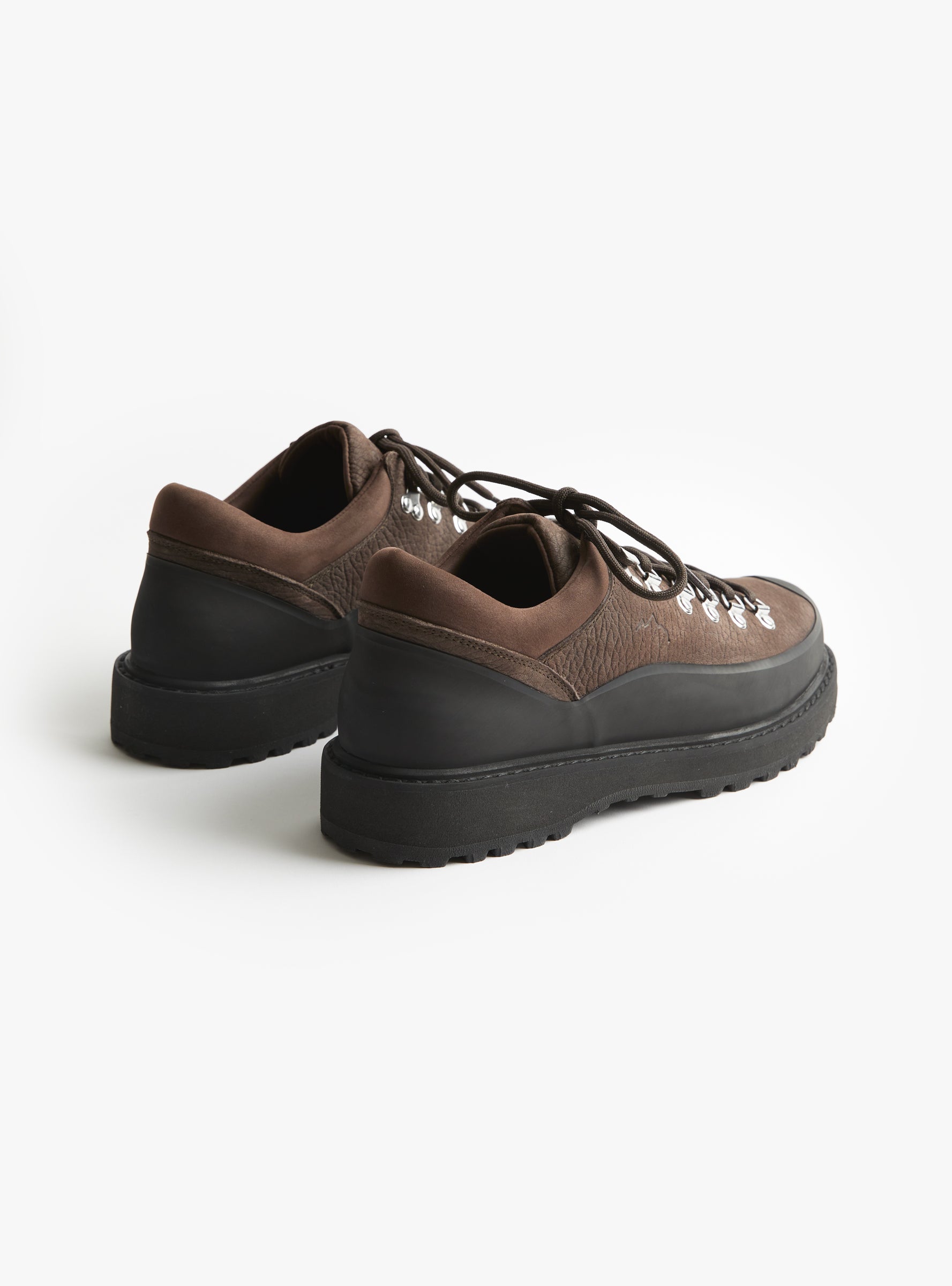 Cornaro Gomma Leather Dark Fallow N Dark Fallow DIEMME (three quarter) at Couverture & The Garbstore